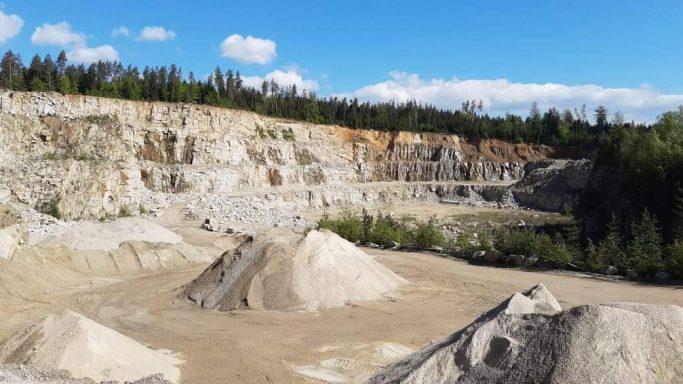 Steinbruch Zufurt  Koehlerloh Fichtelgebirge (D)